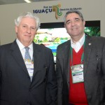Luiz Henrique, da TurisRio, e Guilherme Laurindo, do Complexo Turístico Itaipu