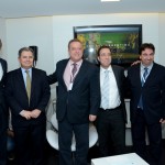 Marcela Cuesta, da Inprotur, Gonzalo Romero, Diego Malpede, Michael Barckoczy, Roberto Palais, Marcelo Paolillo, e Ivan Blanco, da Aerolineas Argentinas Marcela Cuesta, da Inprotur, Gonzalo Romero, Diego Malpede, Michael Barckoczy, Roberto Palais, Marcelo Paolillo, e Ivan Blanco, da Aerolineas Argentinas