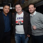 Marcos Freitas, Helder Rossi, e Edinilson Fontenele, da CVC Marcos Freitas, Helder Rossi, e Edinilson Fontenele, da CVC