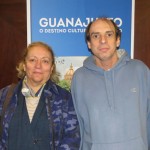 Maria Angela Barros, da Make a Wish, e Pedro Miracca, da P.A Maria Angela Barros, da Make a Wish, e Pedro Miracca, da P.A