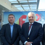Mario Carvalho com Renata Pinheiro, Marcelo Varela e Luiz Rocha