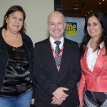 Monica Severien, da CVC, Marcelo Figueiredo, da Avianca, Monique Engelhardt, da Monique RJ Eventos Monica Severien, da CVC, Marcelo Figueiredo, da Avianca, Monique Engelhardt, da Monique RJ Eventos