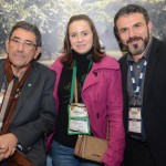 Nelson Cintra, e Fernanda Bentasol, da Fundação de Turismo de Mato Grosso do Sul, e Jair Pasquini, da BNT Mercosul