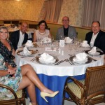 Parte do grupo no último jantar no Iberostar Grand Amazon