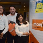 Priscila Agra, Marcelo Braga e Caroline Oliveira, da Movida Rent A Car Priscila Agra, Marcelo Braga e Caroline Oliveira, da Movida Rent A Car