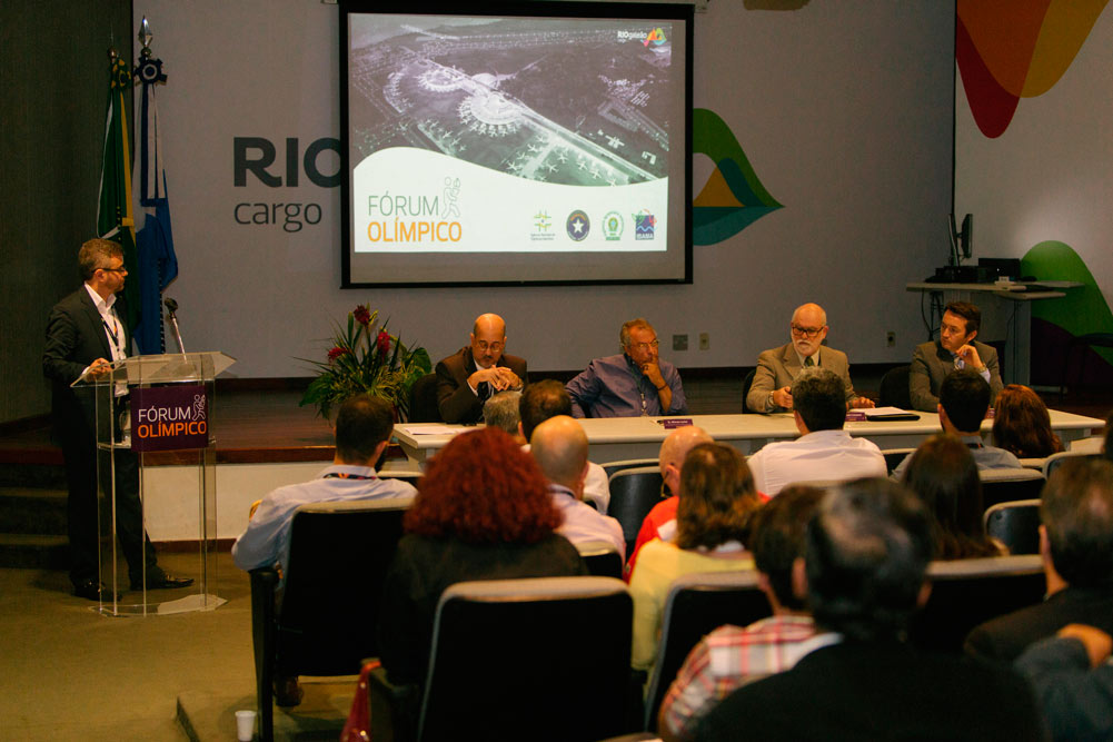 RIOgaleão Cargo sedia Fórum Olímpico para debater preparativos da Rio 2016 1 Fórum Olímpico RIOgaleão Cargo (Foto: Divulgação/RIOgaleão)