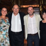 Renata Leita, da Iberostar, Ivan Rodrigues, da Interglobe, com Ariel Marmol e Harumi Nomura, da Visual