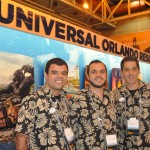 Renato Gonçalves, Pedro Davoli e Marcos Barros, da Universal