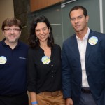 Ricardo Silva, da American Airlines, Tathiana Leal, do Miami CVB, e Alexandre Cavalcante, da American Airlines Ricardo Silva, da American Airlines, Tathiana Leal, do Miami CVB, e Alexandre Cavalcante, da American Airlines