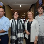 Roberto Paixão, da Rextur Advance, Zenira Monteiro, da ZenTour, Eliane Azevedo, da Privillege, e Daniel Carneiro, da Cruising Online Roberto Paixão, da Rextur Advance, Zenira Monteiro, da ZenTour, Eliane Azevedo, da Privillege, e Daniel Carneiro, da Cruising Online