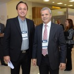 Rodrigo Cordeiro, da PCO e MCI Brasil, e Adimilson Cerqueira, da SBOT Rodrigo Cordeiro, da PCO e MCI Brasil, e Adimilson Cerqueira, da SBOT