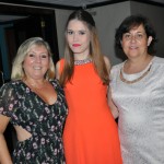 Rosana Borelli, da Borelli Turismo, Karen Pupo, da Rosa Massoti, e Teresinha Francisco, da Cia do Porto
