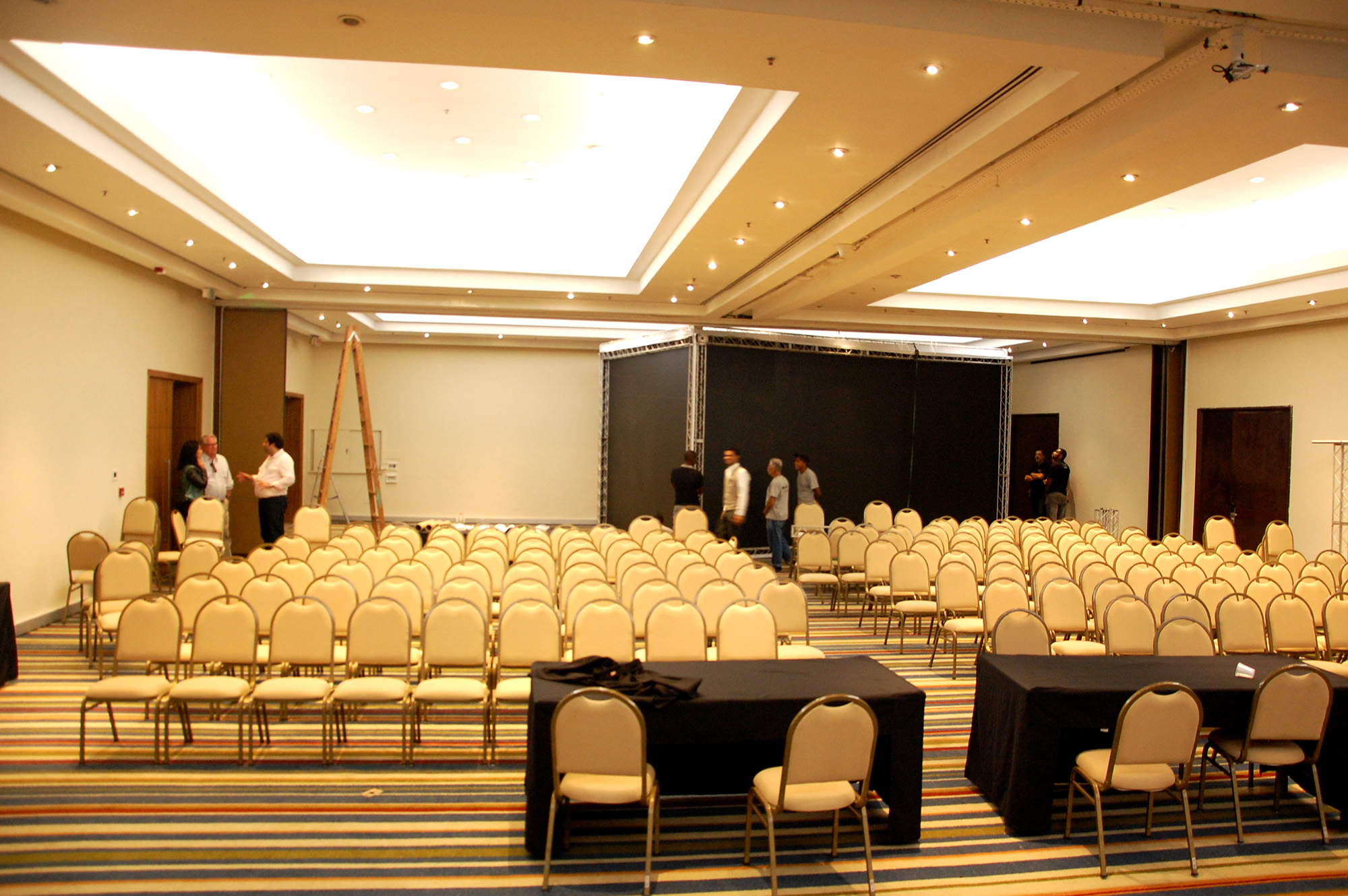 Sala do M&E ao vivo está quase pronta