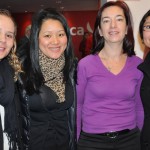 Tatiana Milat, da 55destinos, Sayuri Takano, da Alltravel, Renata Galvão, da Geômade, e Giselle Silva, da Trend Tatiana Milat, da 55destinos, Sayuri Takano, da Alltravel, Renata Galvão, da Geômade, e Giselle Silva, da Trend