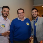 Tiago Mattos, da Infiniti Viagens, Gilmar Seitenfus, da Waves Turismo, e Átila Paixão, da Paixão em Viajar Tiago Mattos, da Infiniti Viagens, Gilmar Seitenfus, da Waves Turismo, e Átila Paixão, da Paixão em Viajar