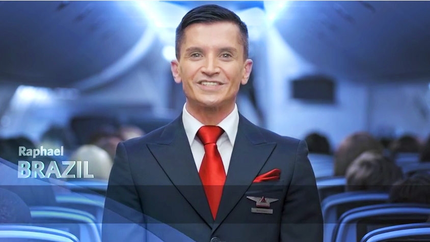 Brasil marca presença no novo vídeo de segurança da Delta Air Lines; confira 1 Untitled