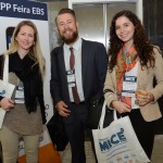 Vanessa Tchistow, da HSM do Brasil, Filipe Costa e Caroline Oliveira, da Sol Panamby Specialty Vanessa Tchistow, da HSM do Brasil, Filipe Costa e Caroline Oliveira, da Sol Panamby Specialty
