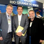 Vitor Tioqueta, do Sebrae PR, Vinicius Lages, do Sebrae, e Antônio Valdir, do Sebrae DF