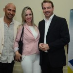 Willian Santos, Andreza Rodrigues e Fabiano Gama, da CittáPark Willian Santos, Andreza Rodrigues e Fabiano Gama, da CittáPark
