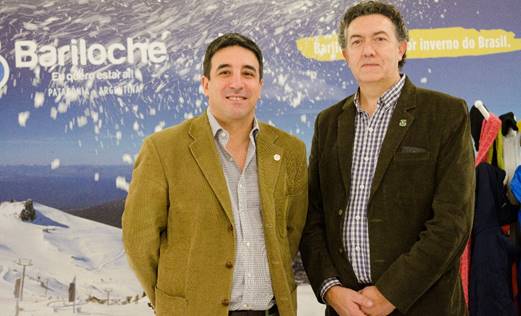 Bariloche promove os atrativos da temporada de inverno para agentes de SP “Para nós é muito importante estar no Brasil para lembrar a todos de que há um bom lugar para passar as férias de inverno, que é Bariloche. E trabalhando com a Aerolineas Argentinas, temos uma ótima promoção de passagens aéreas”, destaca Marcos Barberis