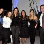 Carolina Romaneli, Alicia Perez, Liz Lira, Liciane Ferreira, Tatiane Ramos e David Constancio, da Accor Hotels