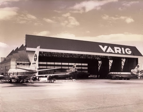 ESPECIAL: 10 anos da aviação brasileira sem a Varig; veja fotos e depoimentos 3 Centro de manutenção da VARIG, localizada na Ilha do GovernadorRJ. Uma das maiores da América Latina.