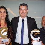 Cristiana Chao, da Mar-hta Rio, Vinicius Freitas, da Costa, e Osmar souza, da Sealink Cristiana Chao, da Mar-hta Rio, Vinicius Freitas, da Costa, e Osmar souza, da Sealink