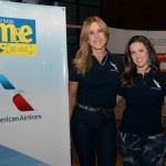 Julia De La Fuente e Marina Lawall, da Amercian Airlines