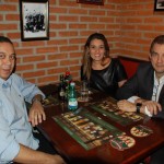 Sagui Silva, da MMT Gapnet, Roberta Lage e Fernando Coelho, da Latam Travel