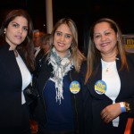 Sandra Bitarães, Viviane Silva e Michele Souza, da Montreal Viagens