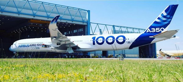 Airbus faz a alegria dos fãs ao revelar foto oficial do 1° A350-1000 1 Untitled
