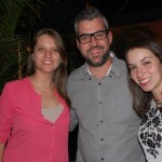 Valéria Schiavon, Leonardo Neto e Carolina Gutierrez, da Azul Viagens