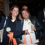 Vanessa Porto, da Montreal Viagens, e Célia Costa, da Voe Alto