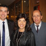 Vinícius Freitas, da Costa, com Leila Menezes e Eduardo Jenner, da Etur Vinícius Freitas, da Costa, com Leila Menezes e Eduardo Jenner, da Etur