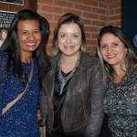 Vânia Carvalho, Katia Weigand e Rosana Fantim, da Queensberry