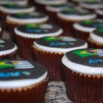 Cupcakes estavam entre os quitutes oferecidos durante o evento de lançamento