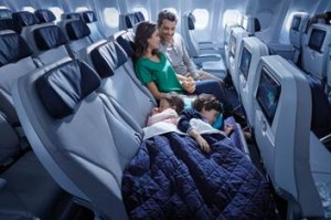 Azul inicia venda de assentos cama na EconomyXtra em seus voos internacionais