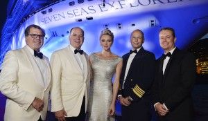 Seven Seas Explorer é batizado em Monte Carlo