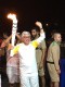 Juarez Cintra conduz chama olímpica em Campinas