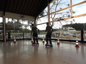 Mavsa inaugura pista de hoverboard Pista de hoverboard