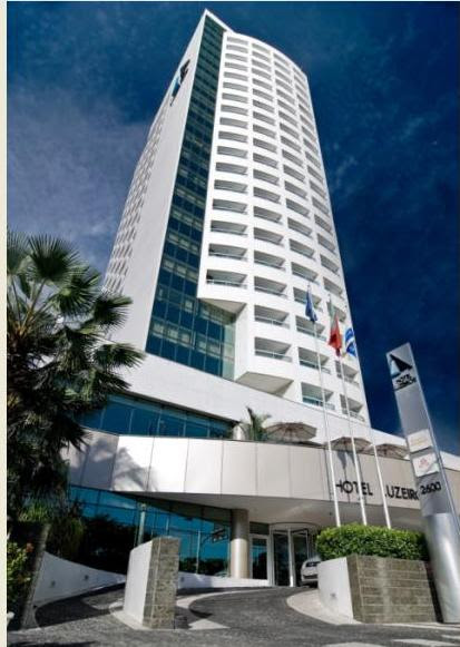 Rede Luzeiros é a nova associada do Fohb Entrada do Hotel Luzeiros Fortaleza