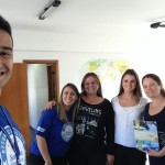 Rio de Janeiro - Artur Costa (executivo de Vendas do GRUPO TREND), Thereza Belloni (gestora de Produtos do Grupo Trend), Andréia Melgaço (Empresarial Turismo), Karim Melo (Grand Hyatt RJ) e Karina Melgaço (Empresarial Turismo)