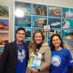 Botucatu (SP) - Rafael Zilioli (executivo de Vendas do Grupo Trend), Ana Paula Pessoa (Realize Turismo Botucatu) e Silvia Russo (Gerente de Produtos de Lazer da Trend Operadora)