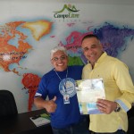 Cuiabá - Mário Dias (executivo de Vendas do Grupo Trend) e Rogério Maciel (Campo Livre Turismo)