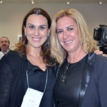 Adriana Cavalcanti, da Air France, e Viviânne  Martins, da Alagev