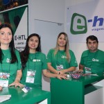 Adriana Senatore, Hellena Oliveira, Renata Rocha, e Alessandro Pissoco, da e-htl