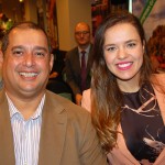Adriano Gomes e Bruna Castro, da CVC