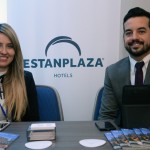Aline Tartari e Domingos Schiezari Netto, do Estanplaza Hotels