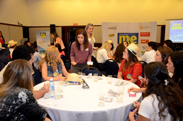M&E AO VIVO - A rodada de negócios mais dinâmica do Brasil está em Fortaleza; veja fotos do Speed Networking 1 Andrea Gabel