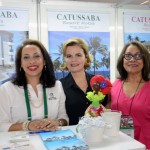 Andressa Antevere, Socorro Alcoforado, e Maria do Céu Braga, do Catussaba Hotéis